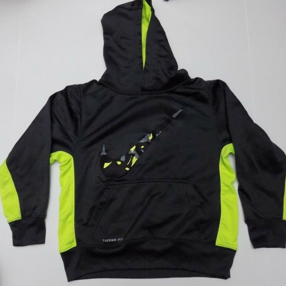 Boys Nike Hoodie Size M grey